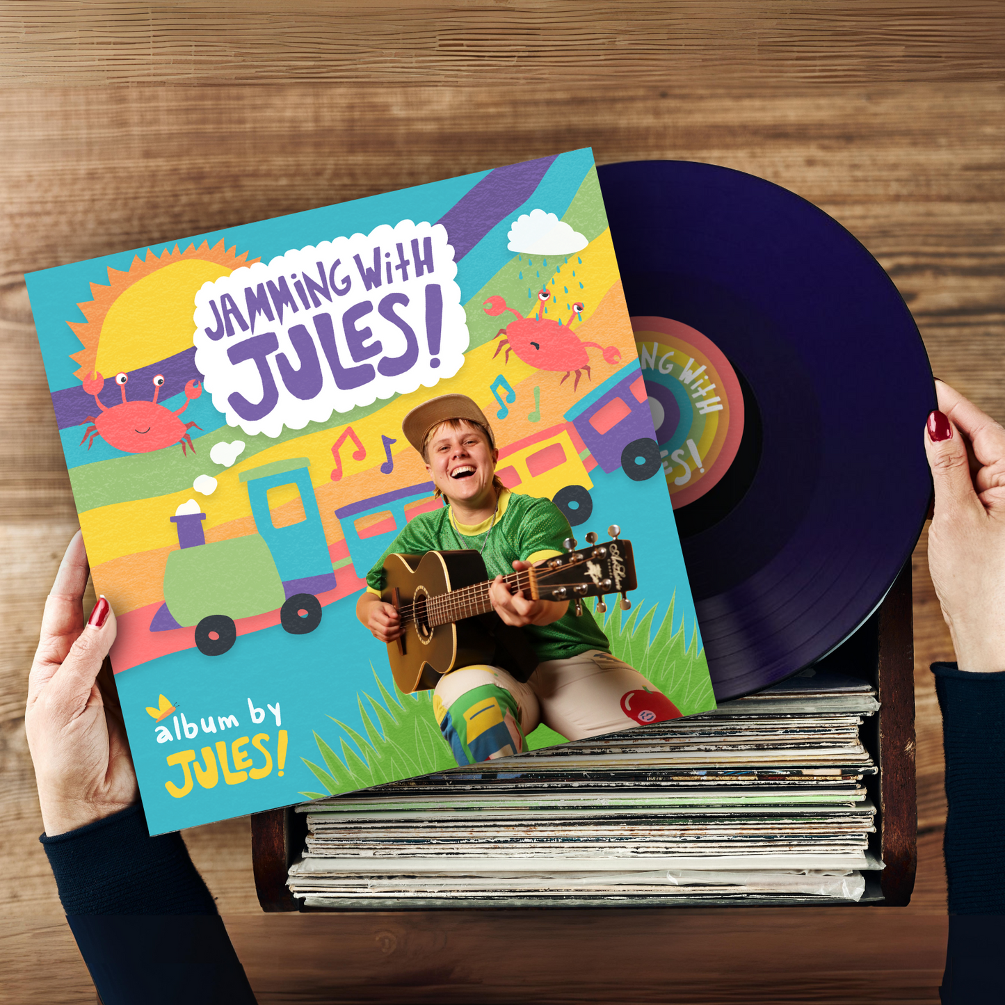 Limited Edition JAMMING WITH JULES! On Purple Vinyl