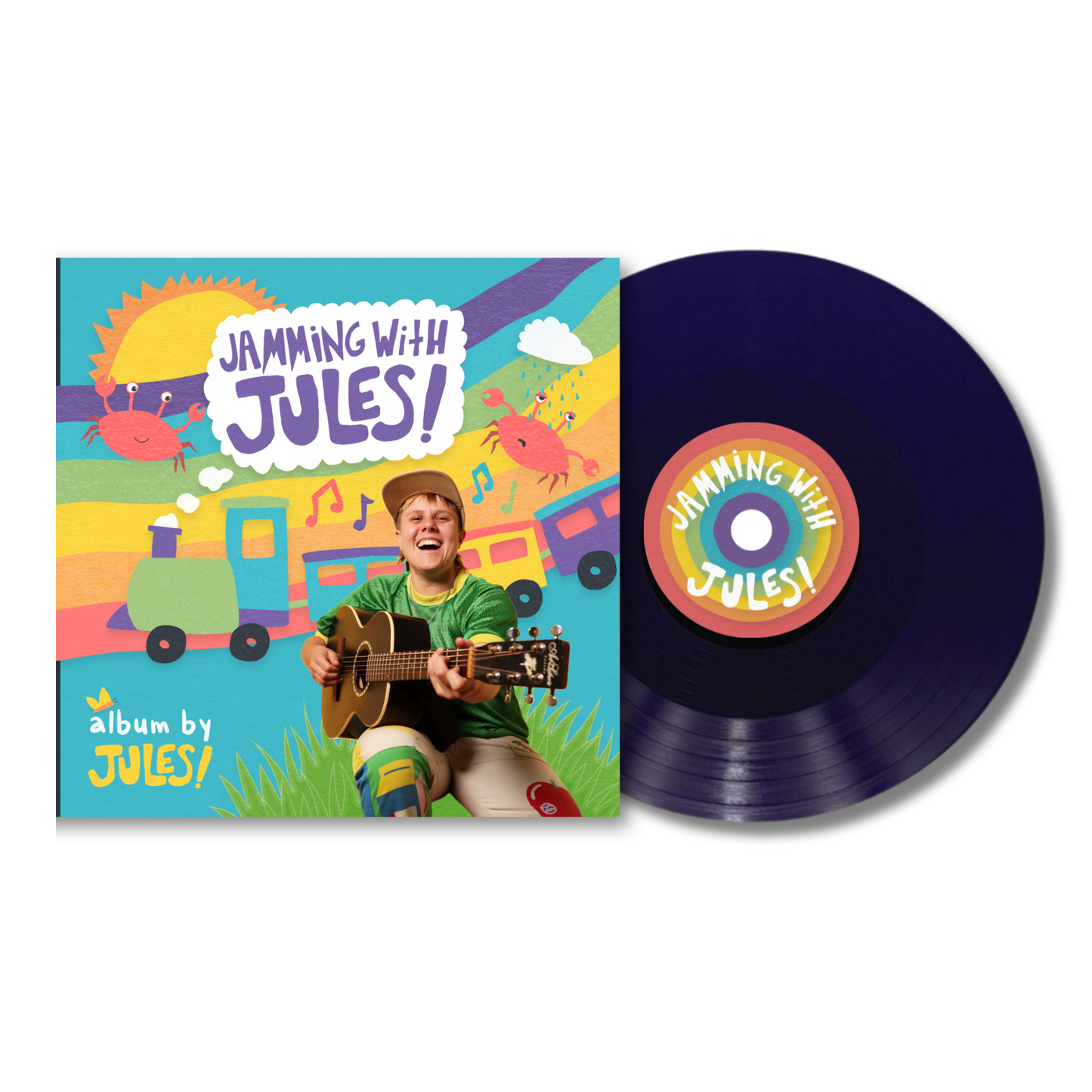 Limited Edition JAMMING WITH JULES! On Purple Vinyl