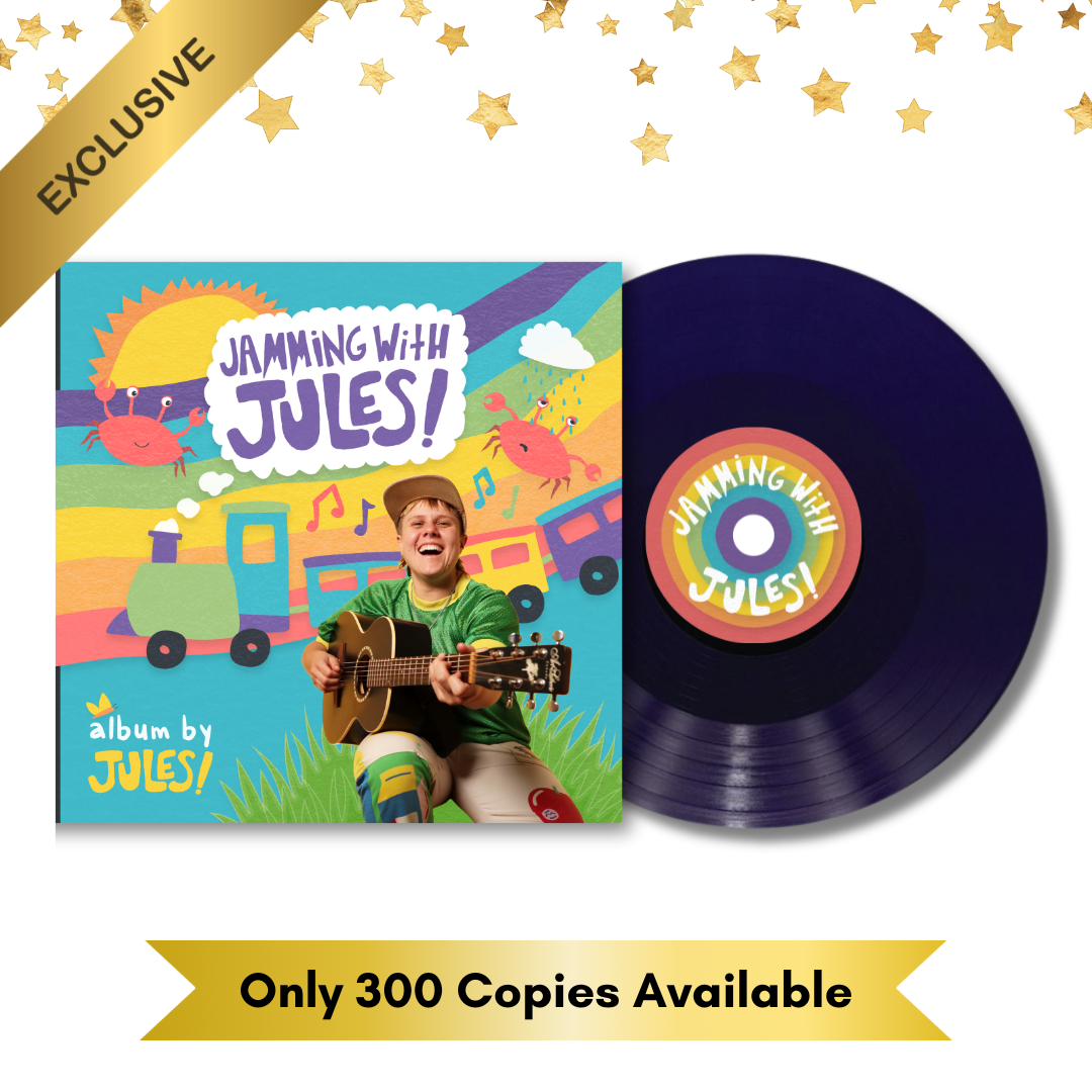 Limited Edition JAMMING WITH JULES! On Purple Vinyl