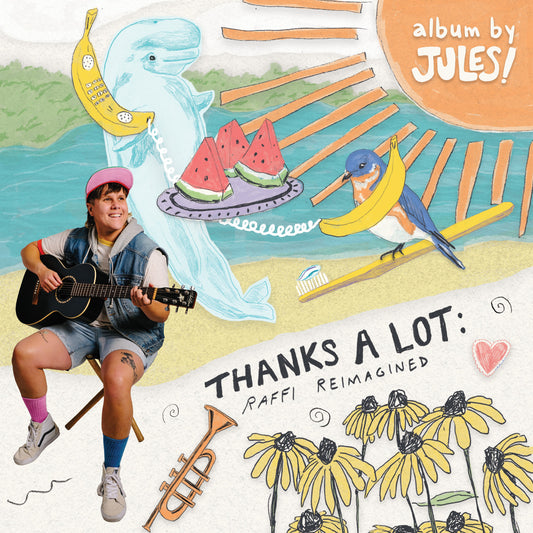 Thanks A Lot: Raffi Reimagined (CD with sticker sheet!)