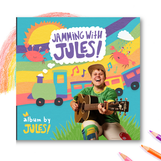 Jamming with Jules! CD comes with Sticker Sheet!